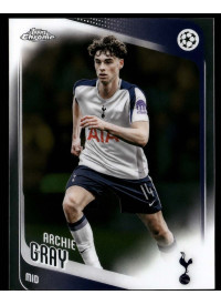Archie Gray, Kartička, 2025-26 Topps Chrome UEFA Club Competitions, BASE