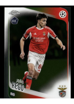 João Rego, Kartička, 2025-26 Topps Chrome UEFA Club Competitions, BASE