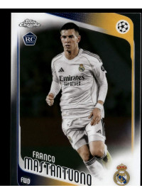 Franco Mastantuono, Kartička, 2025-26 Topps Chrome UEFA Club Competitions, BASE