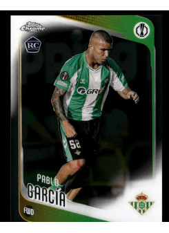 Pablo García, Kartička, 2025-26 Topps Chrome UEFA Club Competitions, BASE