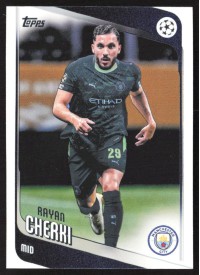 Rayan Cherki, Kartička, 2025-26 Topps UEFA Club Competitions, BASE