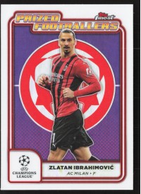 Zlatan Ibrahimović, Kartička, Topps Finest UEFA Club Competitions 2024-2025, INSERT