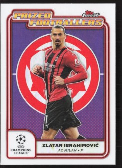 Zlatan Ibrahimović, Kartička, Topps Finest UEFA Club Competitions 2024-2025, INSERT