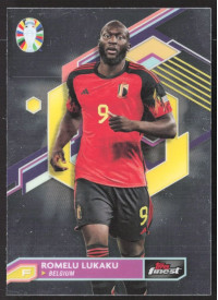 Romelu Lukaku, Kartička, 2024 Topps Finest Road to UEFA Euro , BASE
