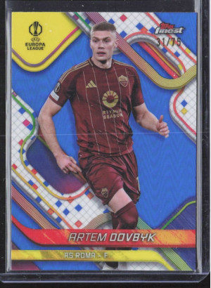 Artem Dovbyk, Card, Topps Finest UEFA Club Competitions 2024-2025, LIMIT