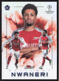 Ethan Nwaneri, Kartička, Topps Finest UEFA Club Competitions 2024-2025, INSERT