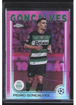 Pedro Gonçalves, Kartička, Topps Chrome UEFA Club Competitions 2024-2025, LIMIT
