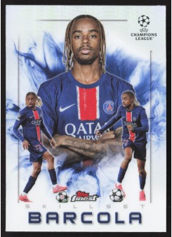 Bradley Barcola, Kartička, Topps Finest UEFA Club Competitions 2024-2025