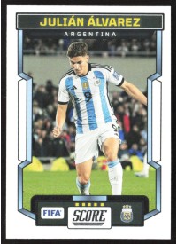 Julián Álvarez, Kartička, Panini Score FIFA Soccer 2023-24, BASE