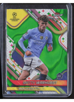 Matty Warhurst, Kartička, Topps Finest UEFA Club Competitions 2024-2025, LIMIT