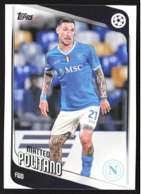 Matteo Politano, Kartička, 2025-26 Topps UEFA Club Competitions, BASE