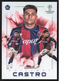 Santiago Castro, Kartička, Topps Finest UEFA Club Competitions 2024-2025, INSERT
