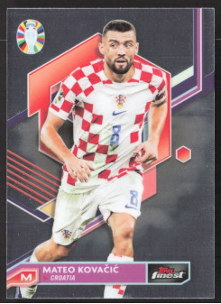 Mateo Kovačić, Kartička, 2024 Topps Finest Road to UEFA Euro , BASE