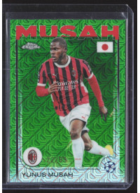 Yunus Musah, Kartička, Topps Chrome UEFA Club Competitions 2024-2025, LIMIT