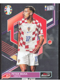 Petar Musa, Kartička, 2024 Topps Finest Road to UEFA Euro , BASE