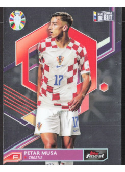 Petar Musa, Kartička, 2024 Topps Finest Road to UEFA Euro , BASE