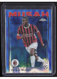 Yunus Musah, Kartička, Topps Chrome UEFA Club Competitions 2024-2025, LIMIT