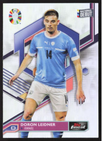 Doron Leidner, Kartička, 2024 Topps Finest Road to UEFA Euro , Refractor