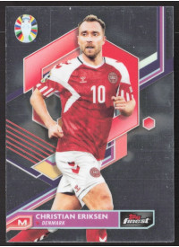 Christian Eriksen, Kartička, 2024 Topps Finest Road to UEFA Euro , BASE