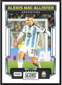 Alexis Mac Allister, Kartička, Panini Score FIFA Soccer 2023-24, BASE