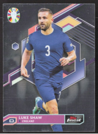 Luke Shaw, Kartička, 2024 Topps Finest Road to UEFA Euro , BASE