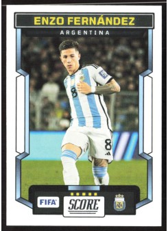 Enzo Fernández, Kartička, Panini Score FIFA Soccer 2023-24, BASE
