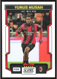 Yunus Musah, Kartička, Panini Score FIFA Soccer 2023-24, BASE