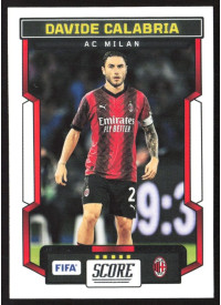 Davide Calabria, Kartička, Panini Score FIFA Soccer 2023-24, BASE