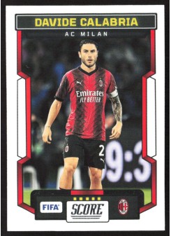 Davide Calabria, Kartička, Panini Score FIFA Soccer 2023-24, BASE