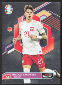 Nicola Zalewski, Kartička, 2024 Topps Finest Road to UEFA Euro , BASE