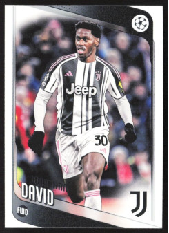 Jonathan David, Kartička, 2025-26 Topps UEFA Club Competitions, BASE