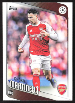 Gabriel Martinelli, Kartička, 2025-26 Topps UEFA Club Competitions, BASE