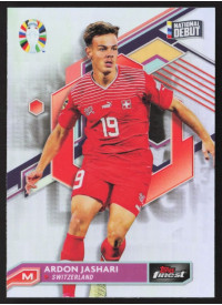 Ardon Jashari, Kartička, 2024 Topps Finest Road to UEFA Euro , Refractor
