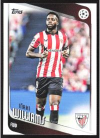 Iñaki Williams, Kartička, 2025-26 Topps UEFA Club Competitions, BASE