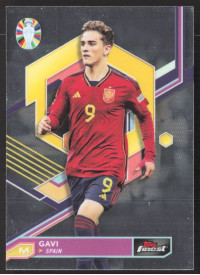 Gavi, Kartička, 2024 Topps Finest Road to UEFA Euro , BASE