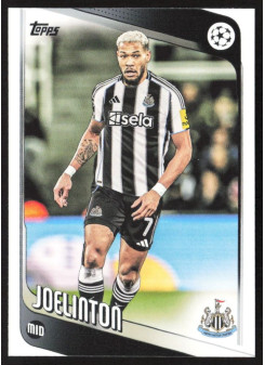 Joelinton, Kartička, 2025-26 Topps UEFA Club Competitions, BASE