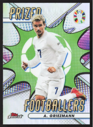 Antoine Griezmann, Card, 2024 Topps Finest Road to UEFA Euro , INSERT