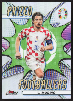 Luka Modrić, Kartička, 2024 Topps Finest Road to UEFA Euro , INSERT