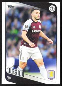John McGinn, Kartička, 2025-26 Topps UEFA Club Competitions, BASE