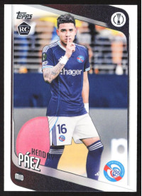 Kendry Páez, Kartička, 2025-26 Topps UEFA Club Competitions, BASE