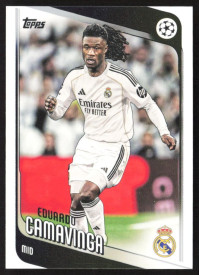Eduardo Camavinga, Kartička, 2025-26 Topps UEFA Club Competitions, BASE