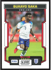 Bukayo Saka, Kartička, Panini Score FIFA Soccer 2023-24, BASE