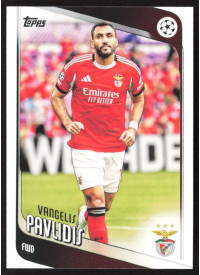 Vangelis Pavlidis, Kartička, 2025-26 Topps UEFA Club Competitions, BASE