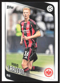 Hugo Larsson, Kartička, 2025-26 Topps UEFA Club Competitions, BASE