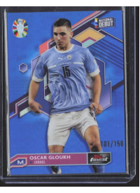Oscar Gloukh, Kartička, 2024 Topps Finest Road to UEFA Euro , LIMIT