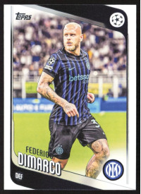 Federico Dimarco, Kartička, 2025-26 Topps UEFA Club Competitions, BASE