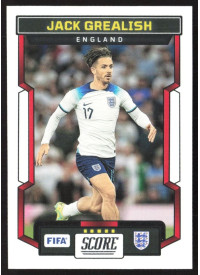 Jack Grealish, Kartička, Panini Score FIFA Soccer 2023-24, BASE
