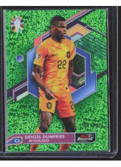 Denzel Dumfries, Kartička, 2024 Topps Finest Road to UEFA Euro , LIMIT