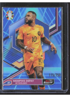 Memphis Depay, Kartička, 2024 Topps Finest Road to UEFA Euro , LIMIT