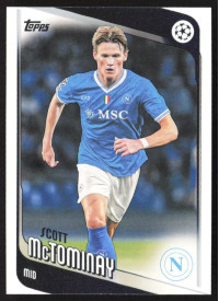 Scott McTominay, Kartička, 2025-26 Topps UEFA Club Competitions, BASE